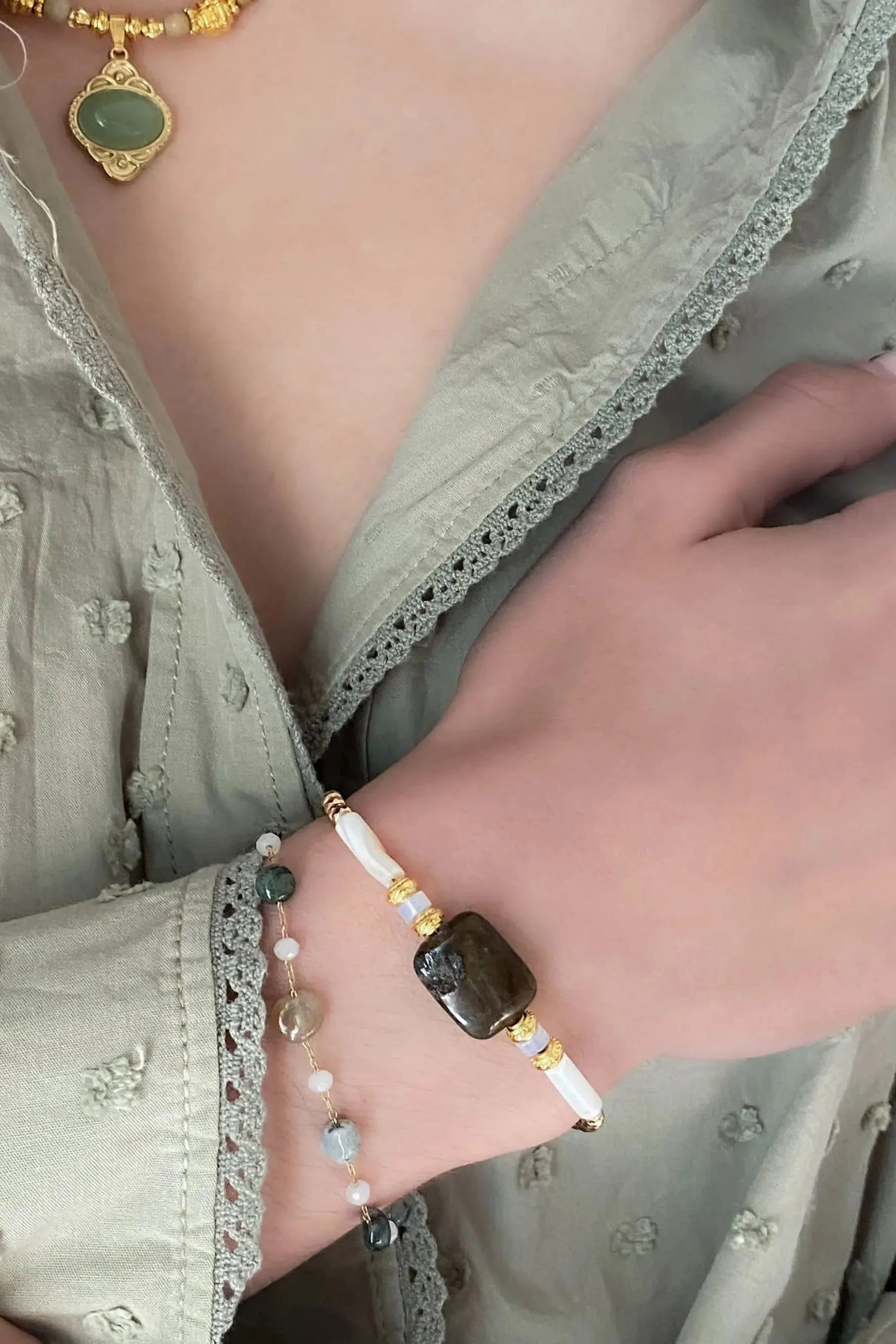 Hematite Gemstone Bracelet