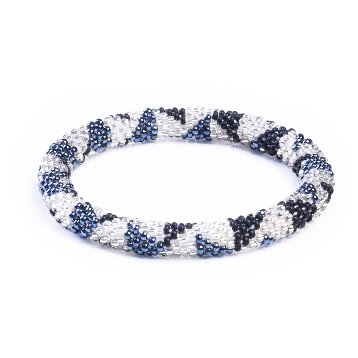 High Tide | Himalayan Glass Bead Bracelet