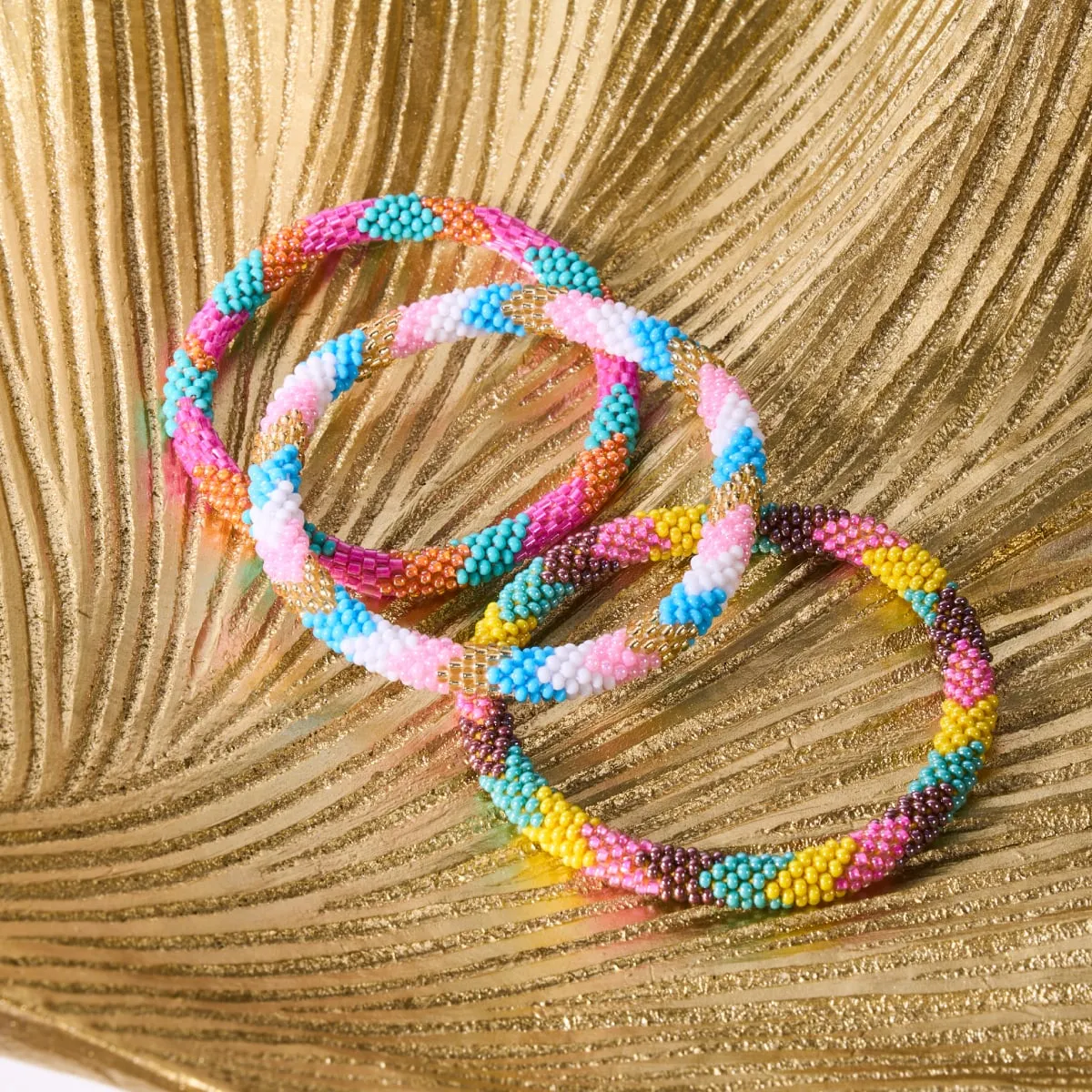 Himalayan Candy | Himalayan Glass Bead Bracelet