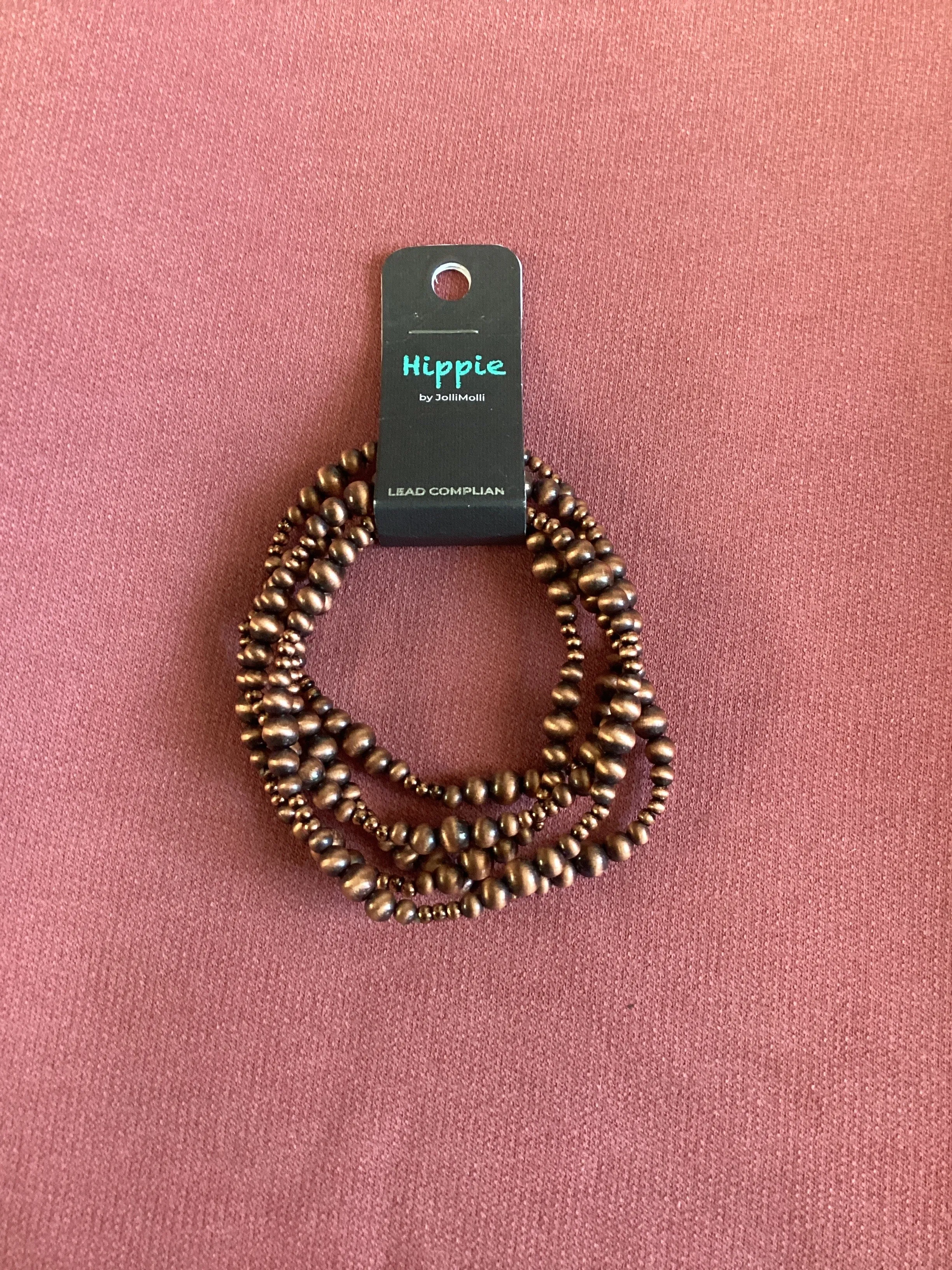 Hippie Bronze Bracelets