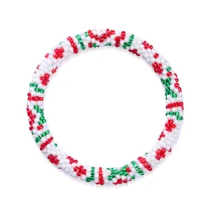 Holiday Wreath | Himalayan Glass Bead Bracelet