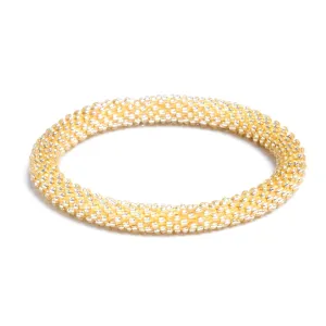 Honeysuckle | Himalayan Glass Bead Bracelet