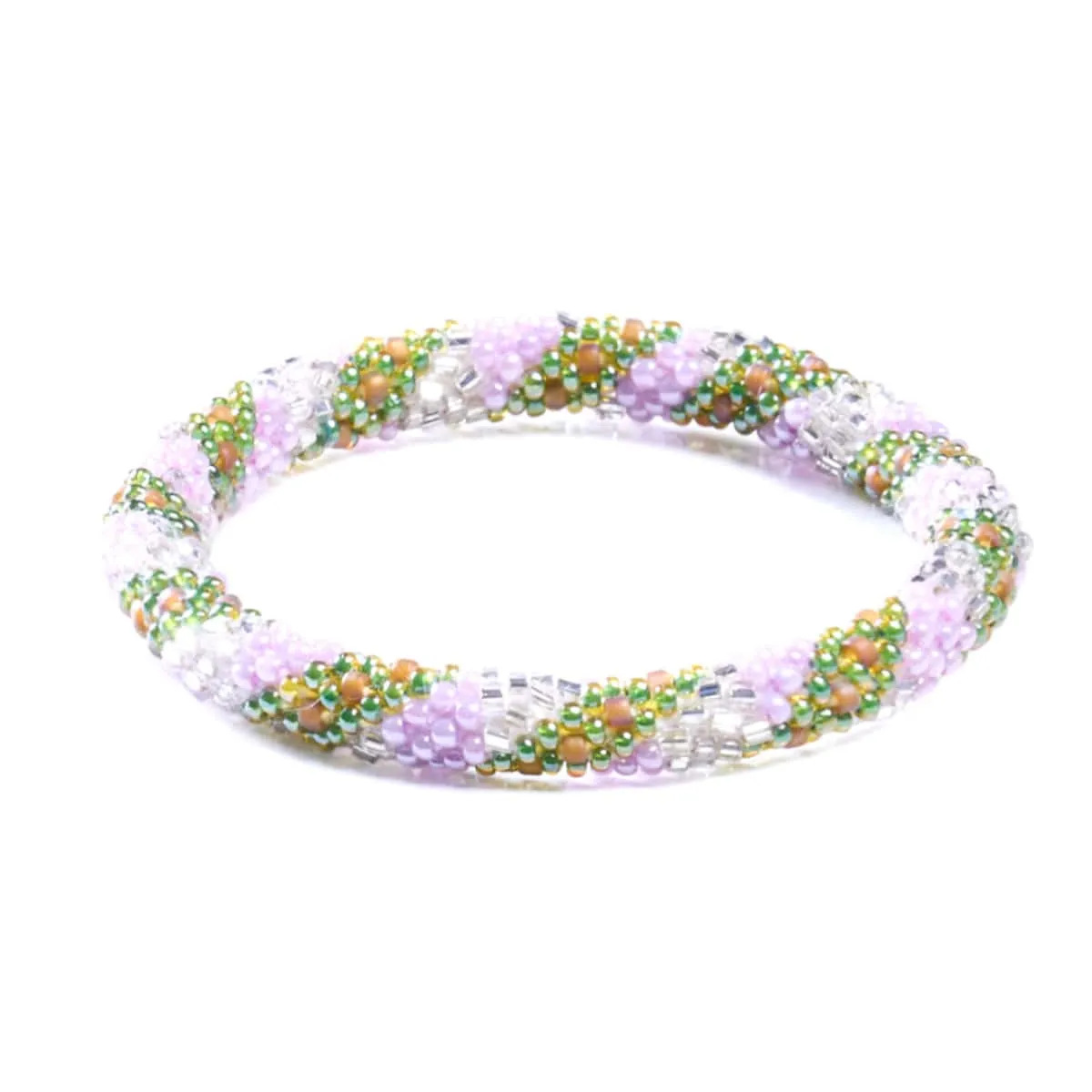 Icey Dreams | Himalayan Glass Bead Bracelet