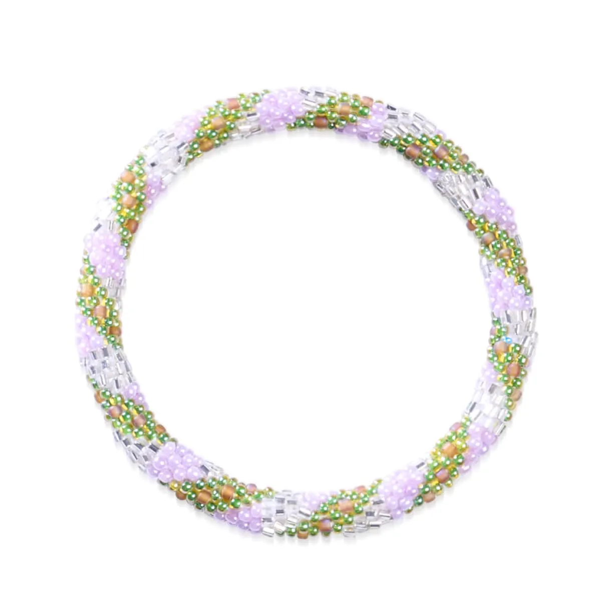 Icey Dreams | Himalayan Glass Bead Bracelet