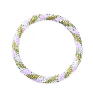 Icey Dreams | Himalayan Glass Bead Bracelet