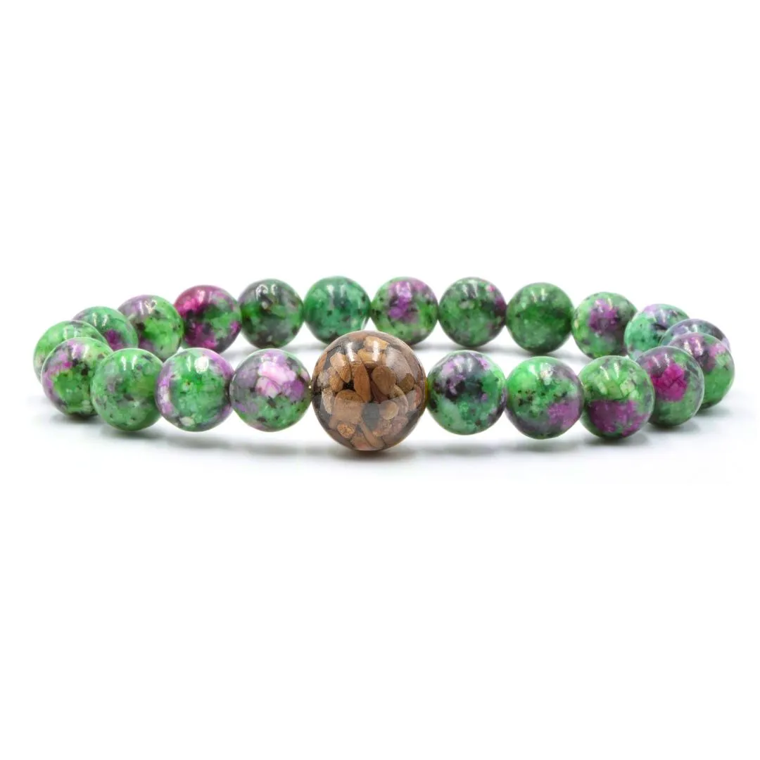 Illinois Stones   Ruby in Zoisite