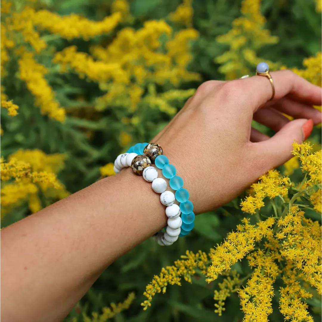 Illinois Stones   White Howlite