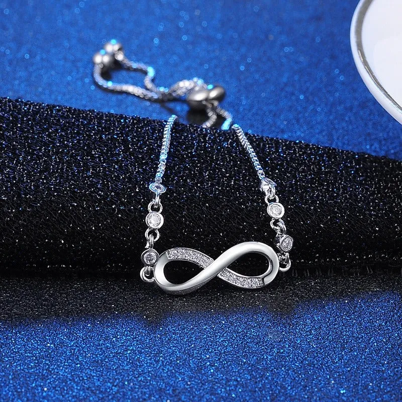 Infinity Crystal Bracelet