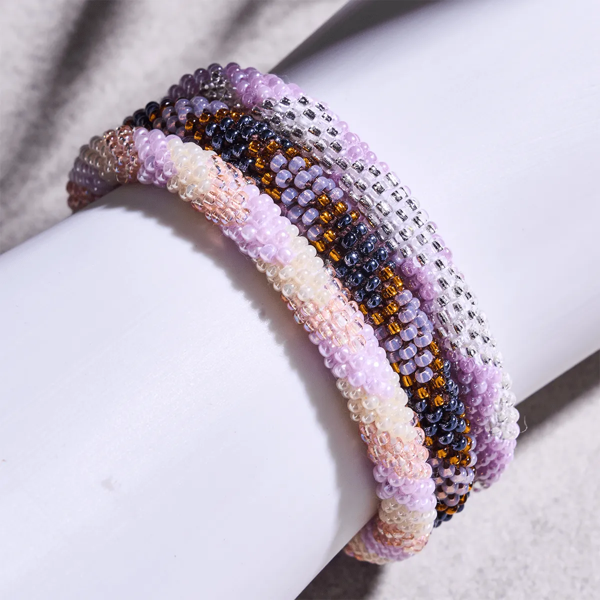 Iris | Himalayan Glass Bead Bracelet
