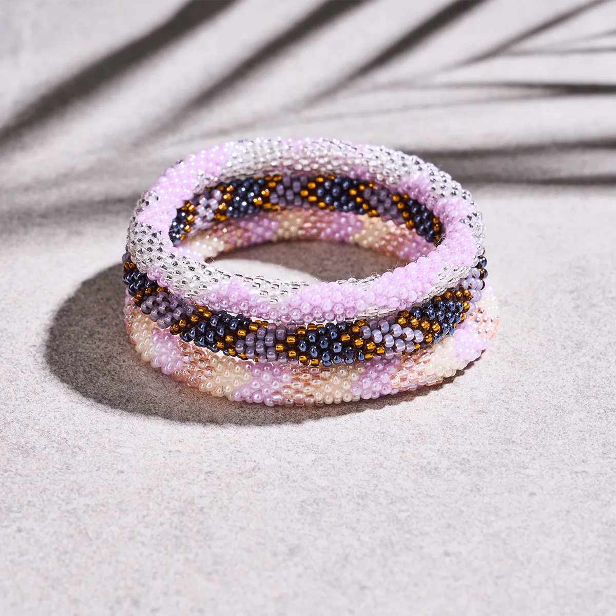 Iris | Himalayan Glass Bead Bracelet