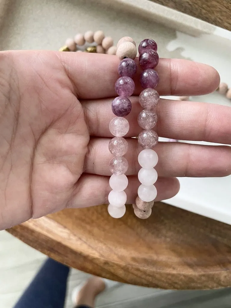Jade Gemstone Diffuser Bracelet