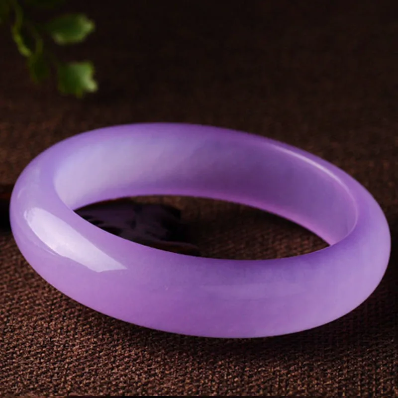 Jade Jade Wholesale Quartzite Jade Bracelet Xinkeng Ice Violet Bracelet