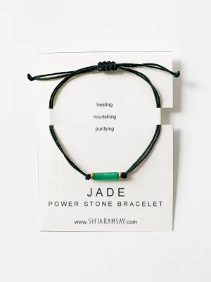 Jade Power Stone Bracelet - Healing, Nourishing, and Purifying Jewelry