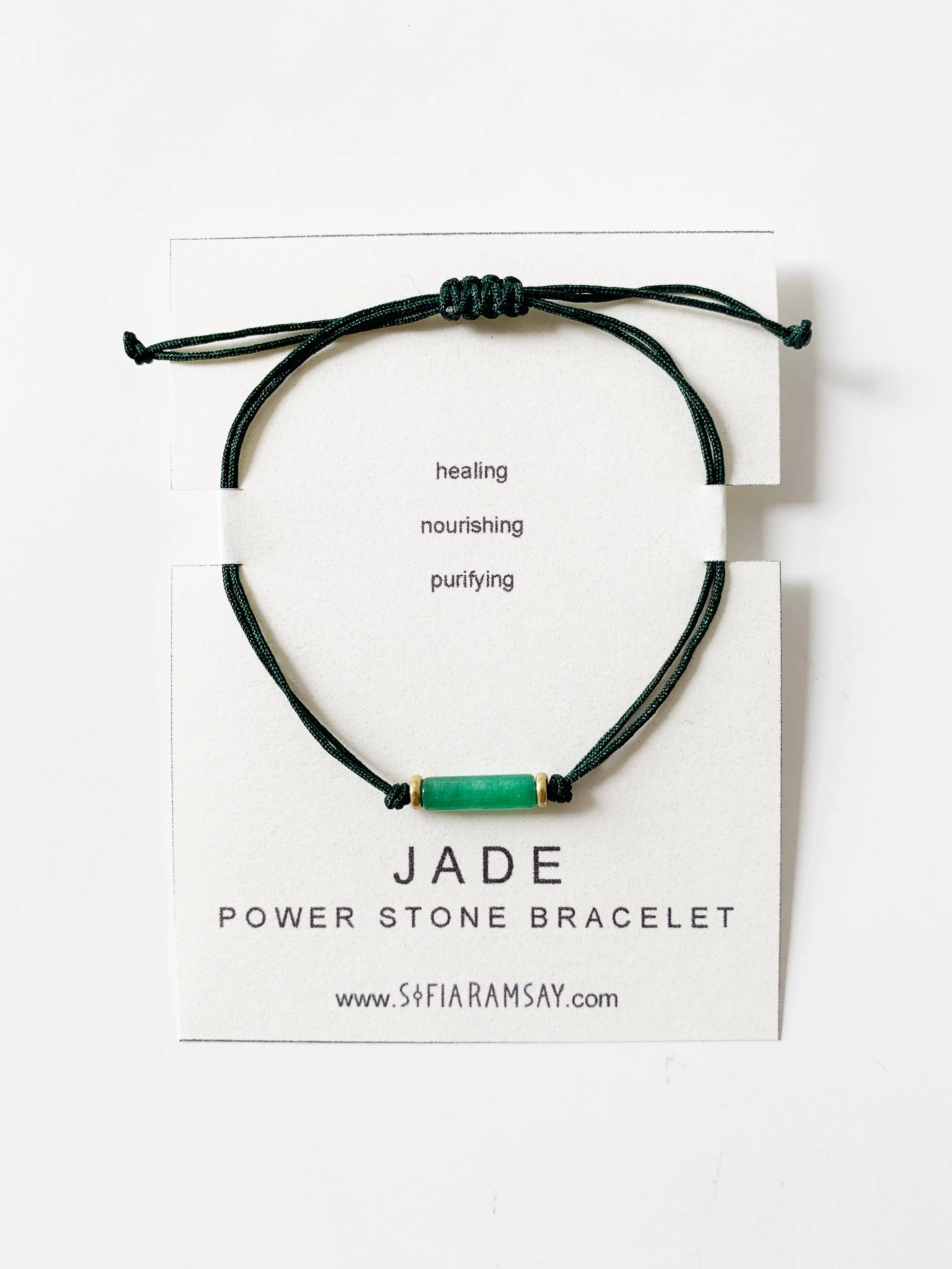 Jade Power Stone Bracelet - Healing, Nourishing, and Purifying Jewelry