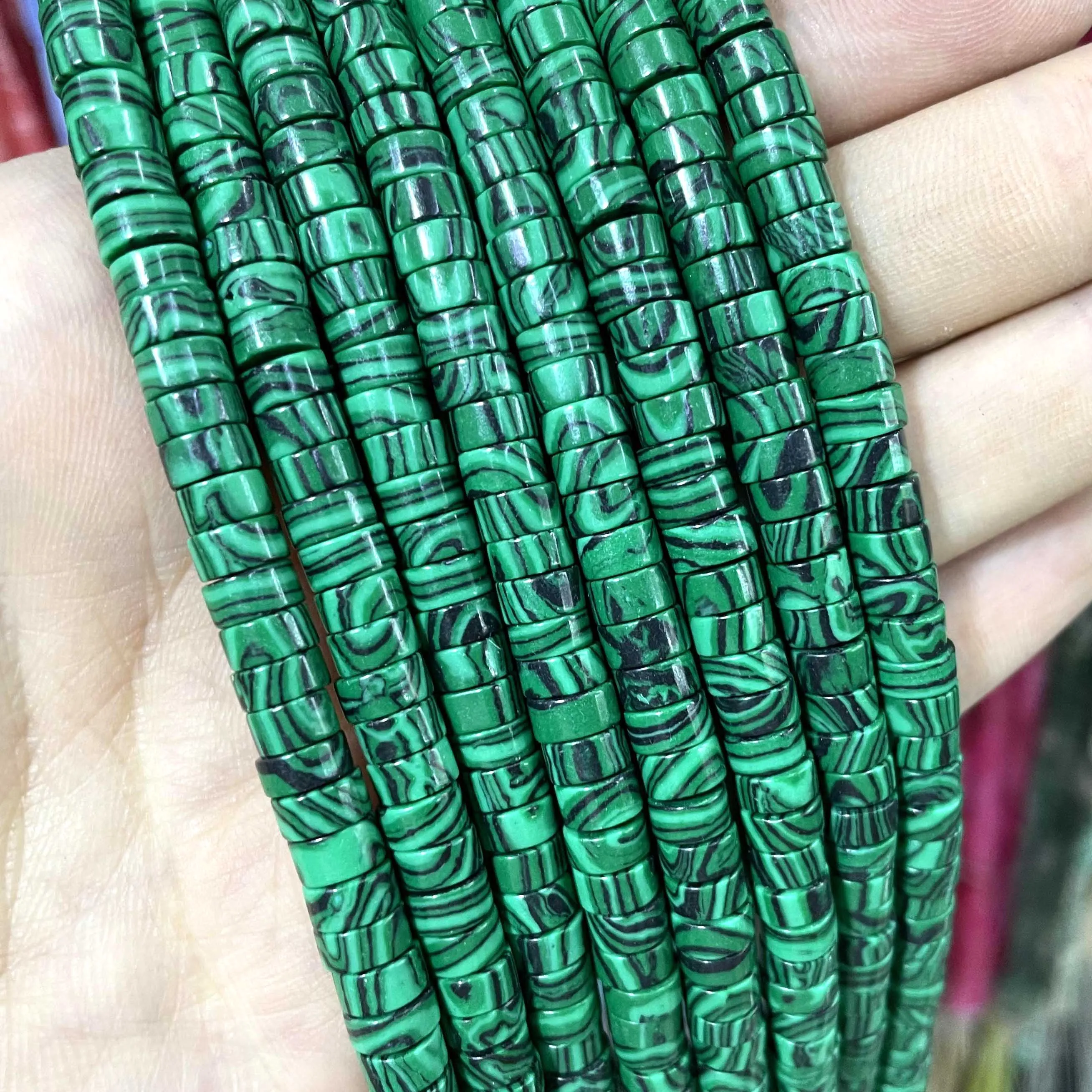 Jades Amazonite Stone Spacer Loose Beads