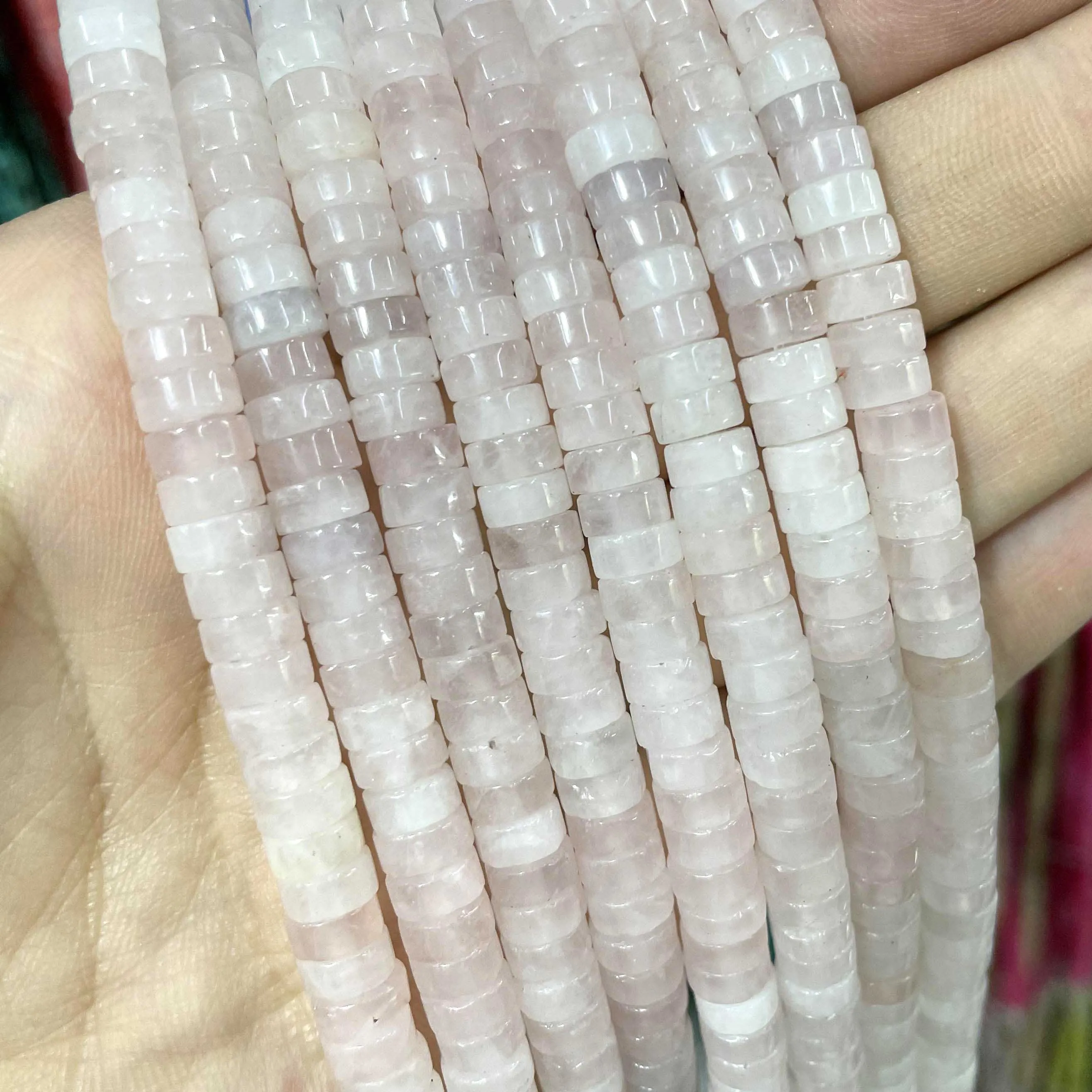 Jades Amazonite Stone Spacer Loose Beads