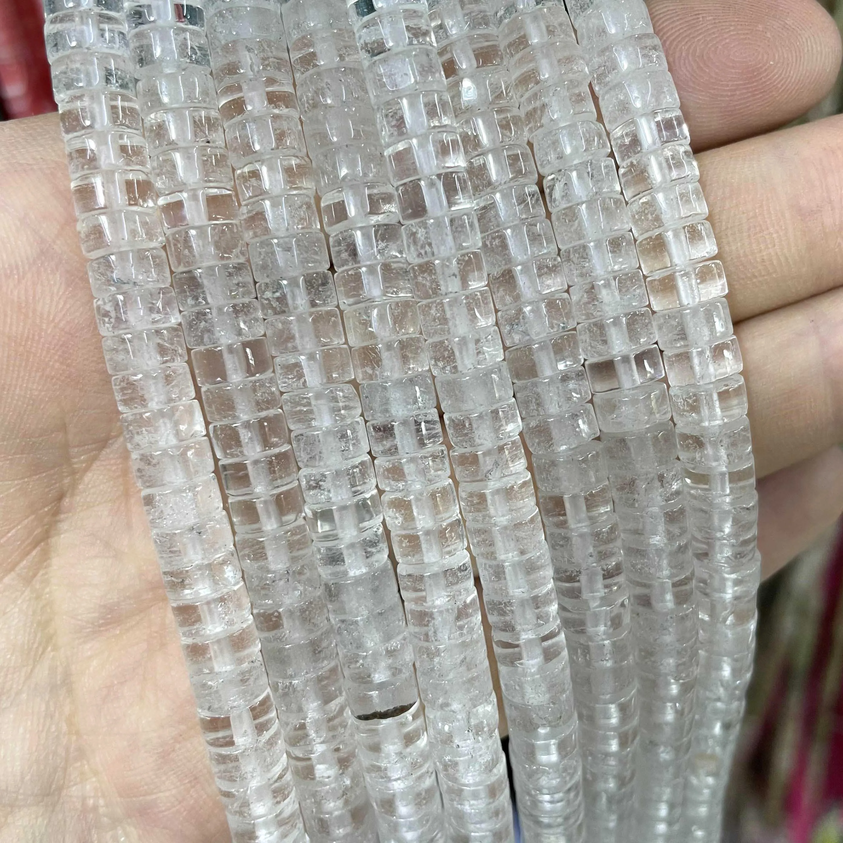 Jades Amazonite Stone Spacer Loose Beads