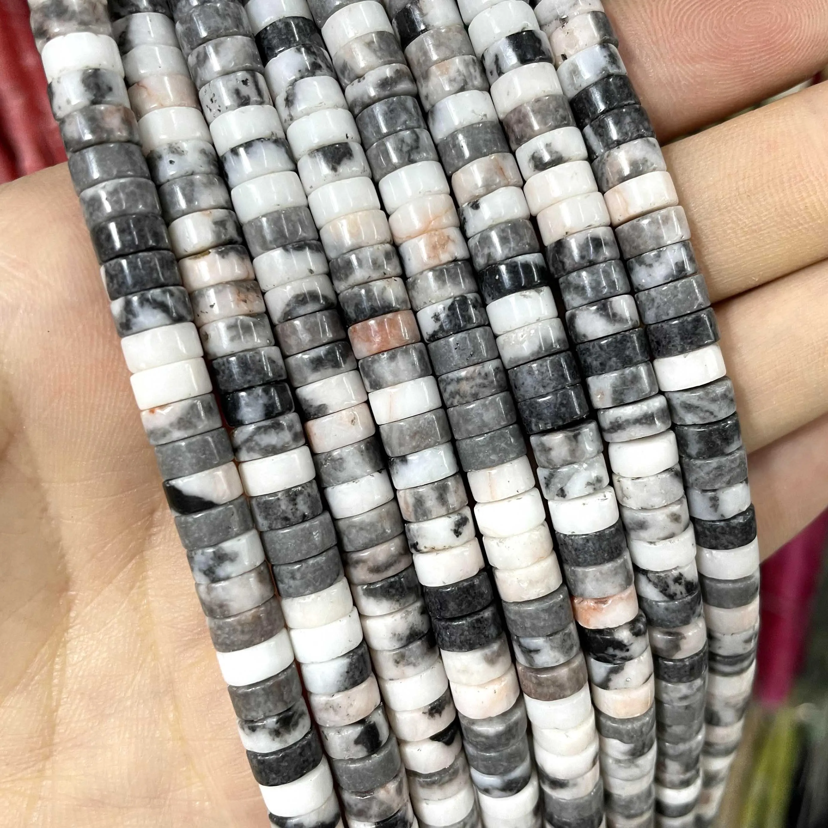 Jades Amazonite Stone Spacer Loose Beads