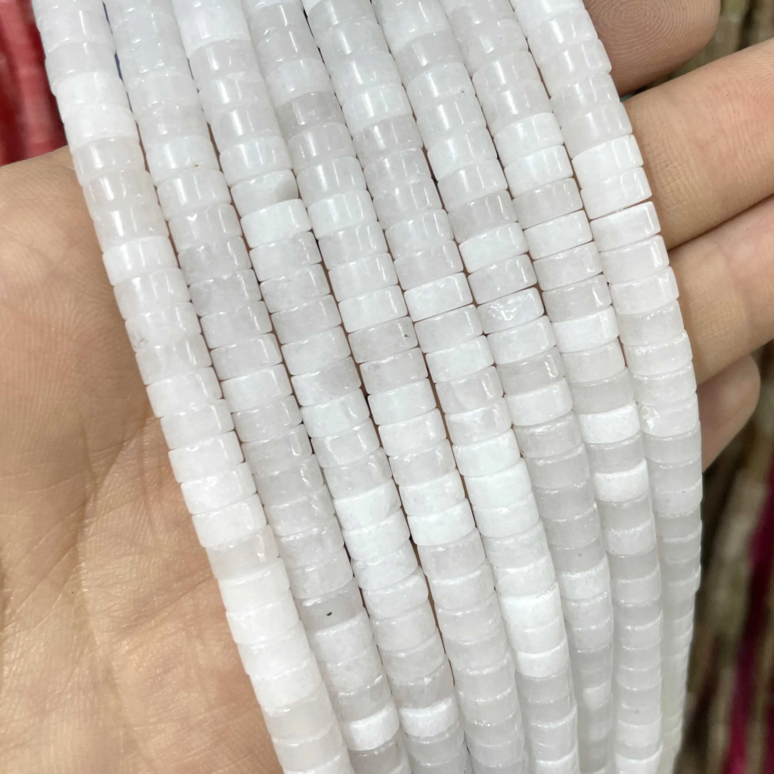 Jades Amazonite Stone Spacer Loose Beads