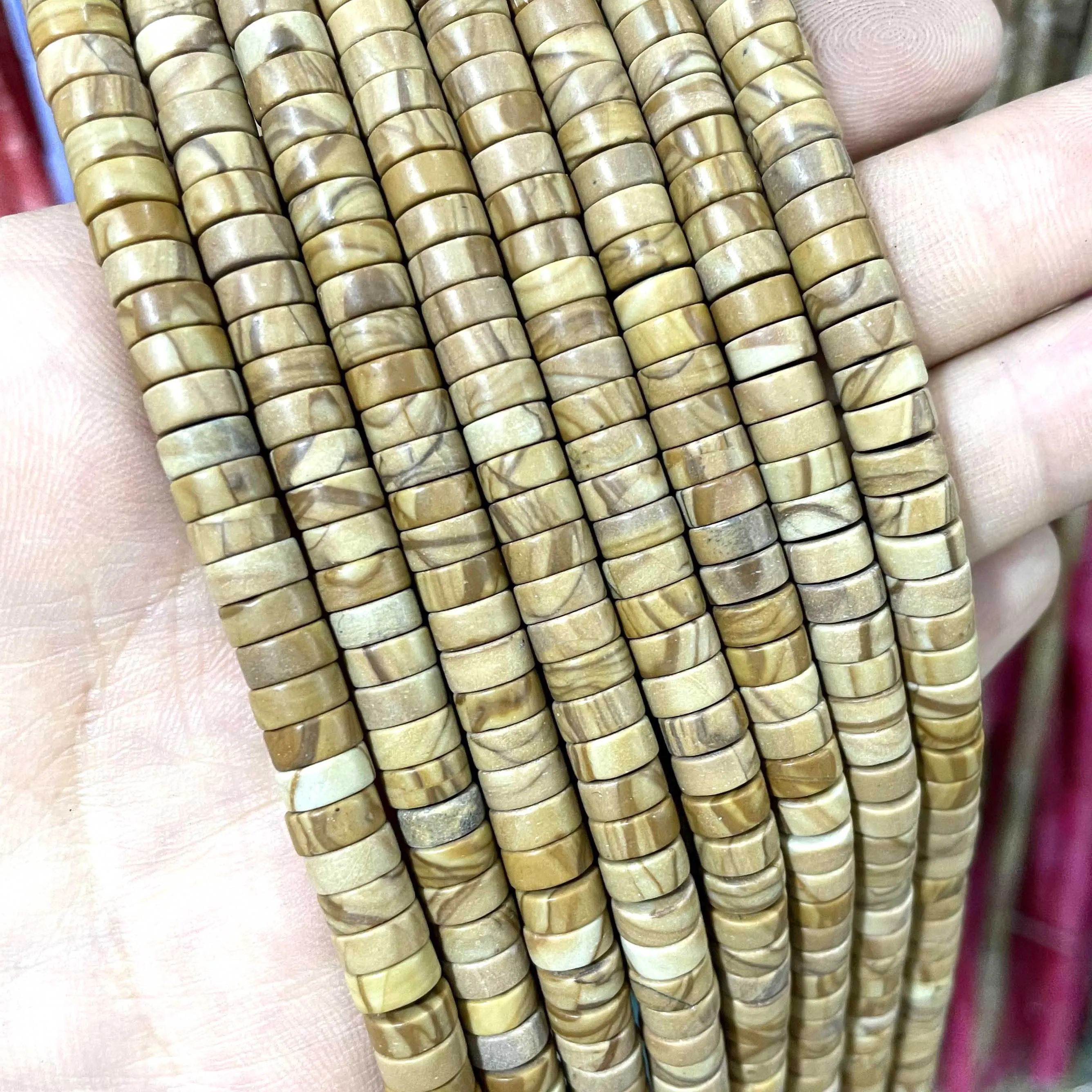 Jades Amazonite Stone Spacer Loose Beads