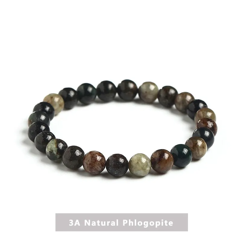 JD Natural Dark Garnet Bead Bracelets Women