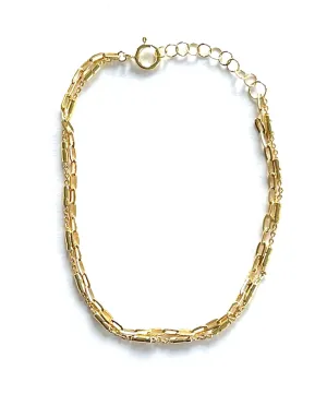 Jessica Double Chain Bracelet