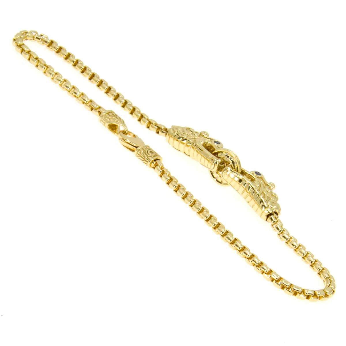 John Hardy 18K Naga Double Dragon Bracelet