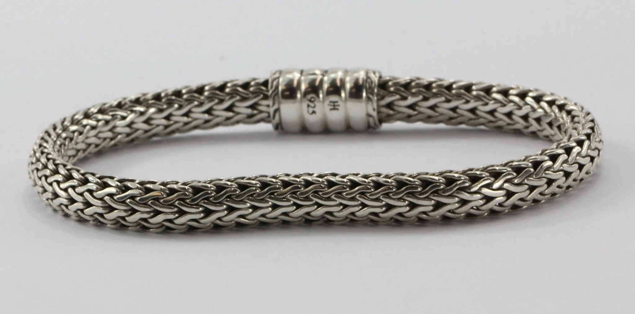 John Hardy Sterling Silver Classic Chain Bracelet 7.75"