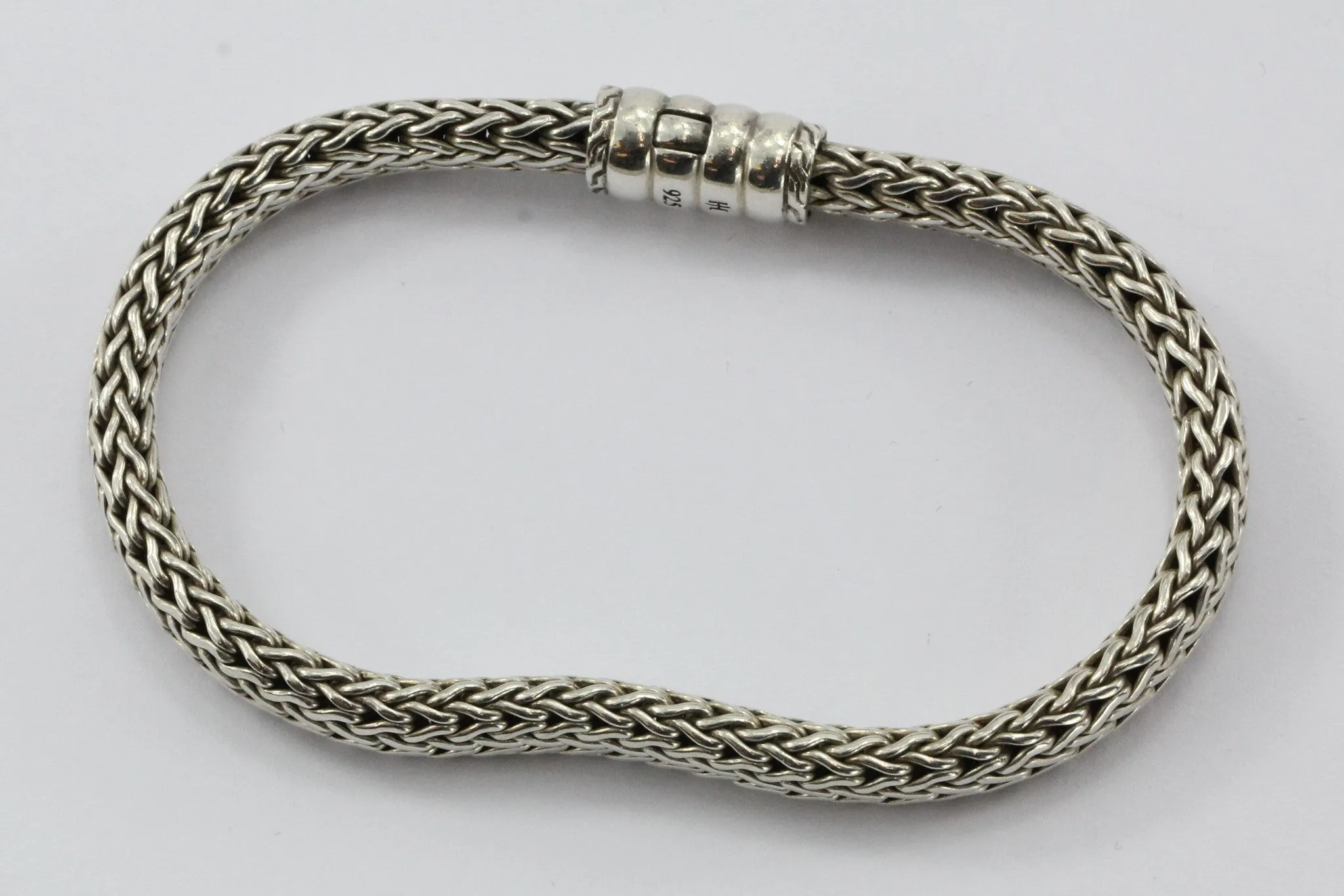 John Hardy Sterling Silver Classic Chain Bracelet 7.75"