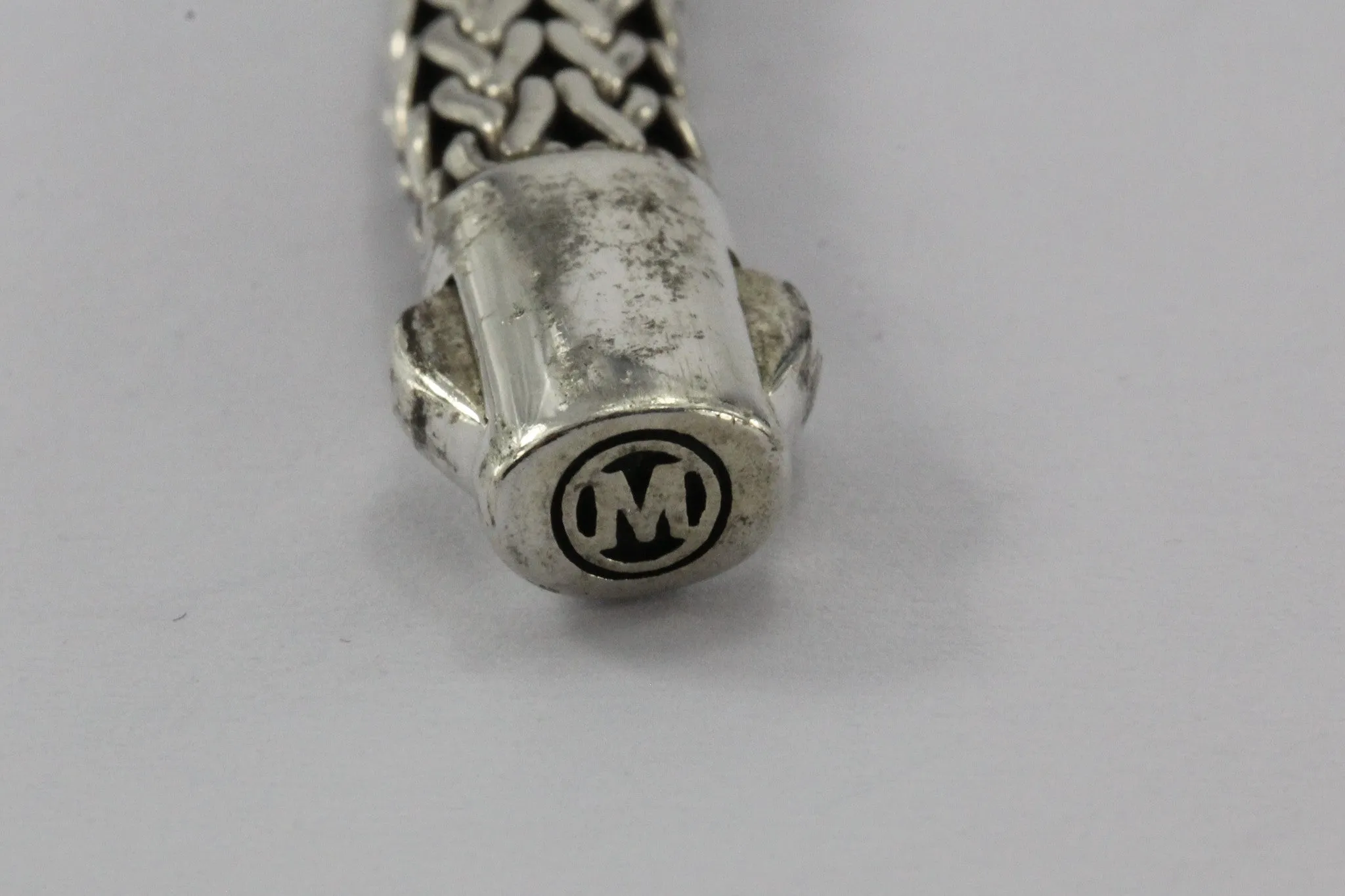John Hardy Sterling Silver Classic Chain Bracelet 7.75"