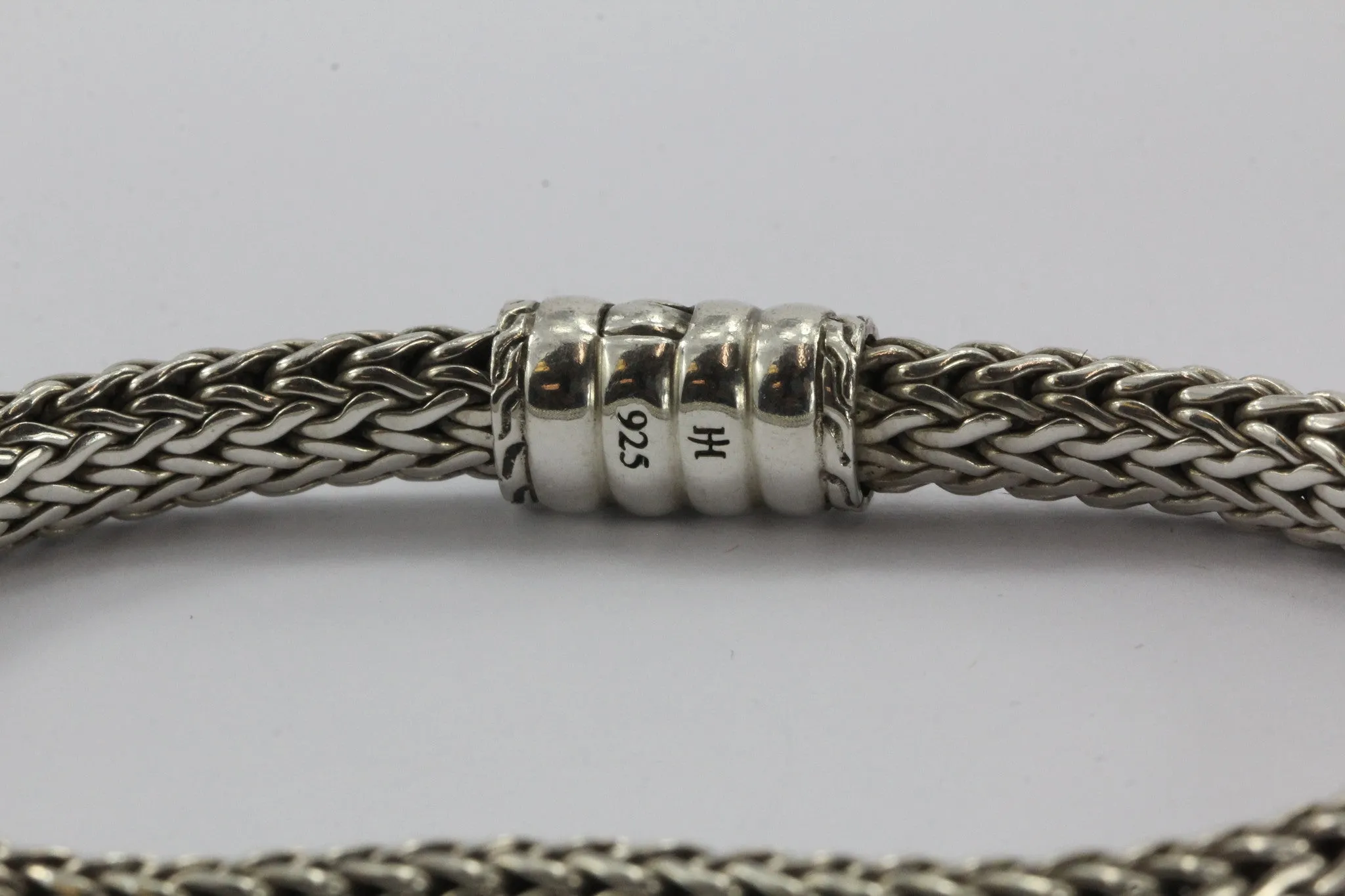 John Hardy Sterling Silver Classic Chain Bracelet 7.75"