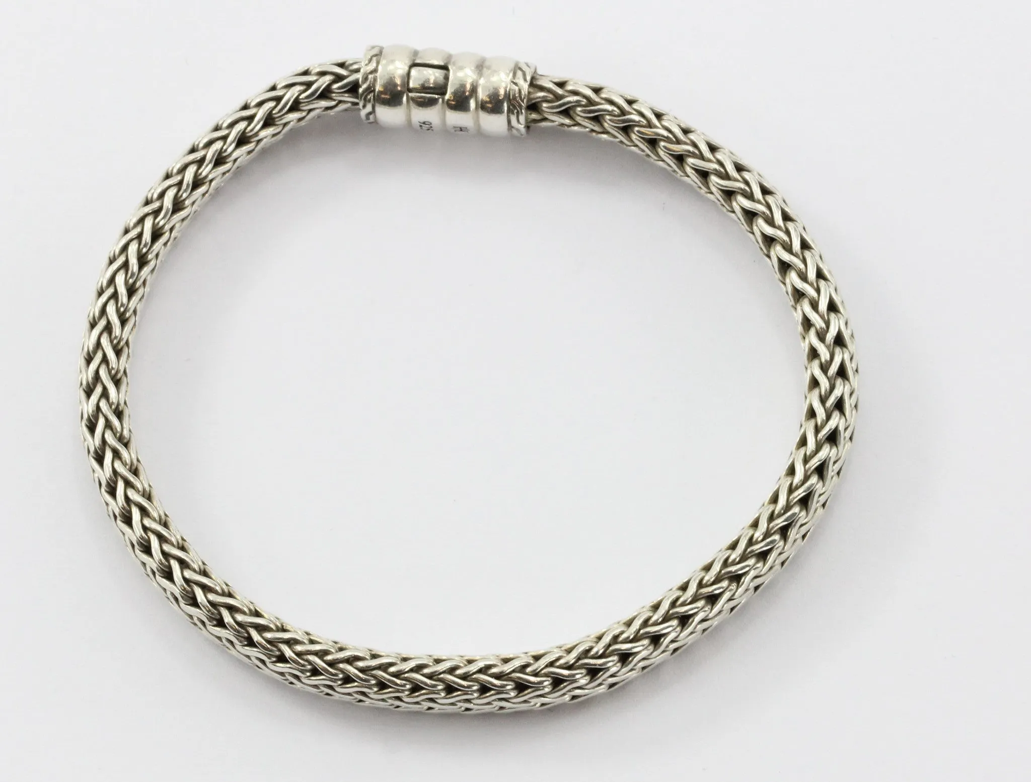 John Hardy Sterling Silver Classic Chain Bracelet 7.75"