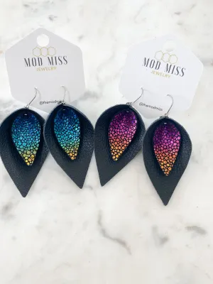 June 2021 {MOTLEY} Stacked Petal Earrings {Pre-Order:  Ships First Week of June/Please Order Separately/Orders Are NOT Split Up!}
