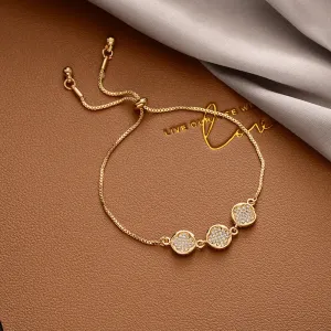 Just Lil Things  Artificial Gold Bracelets jltb0231