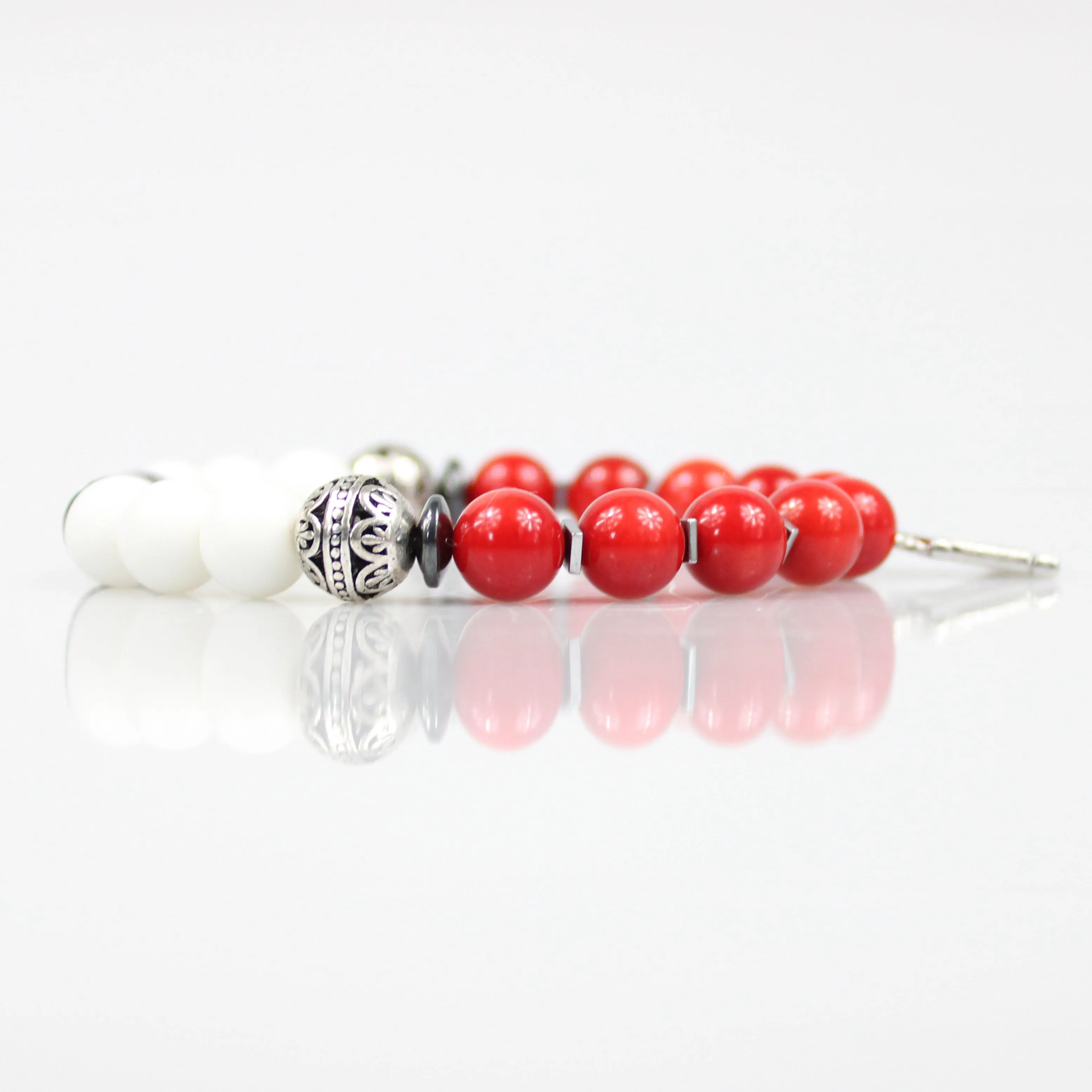 Kappa Man Greek Letter Bead Bracelet