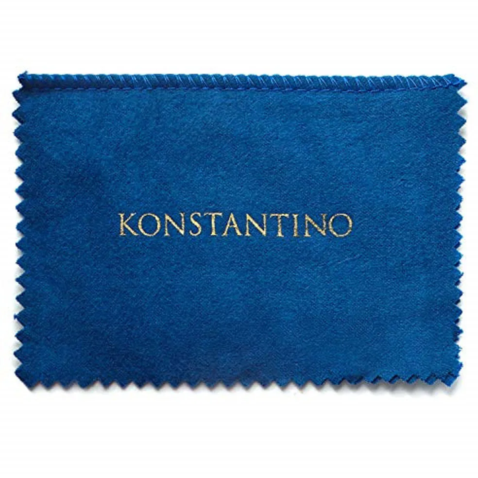 Konstantino Men's Sterling Silver & 18 Gold Link Bracelet, 8.5 Inch