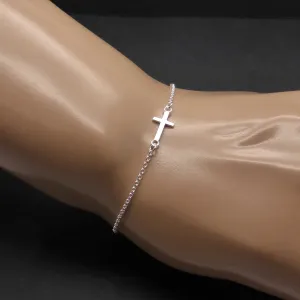KP Bracelet Cross | 925 Sterling Silver