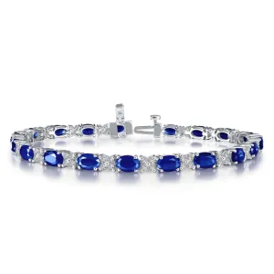 Lafonn 10.20 CTW Classic Alternating Link Bracelet