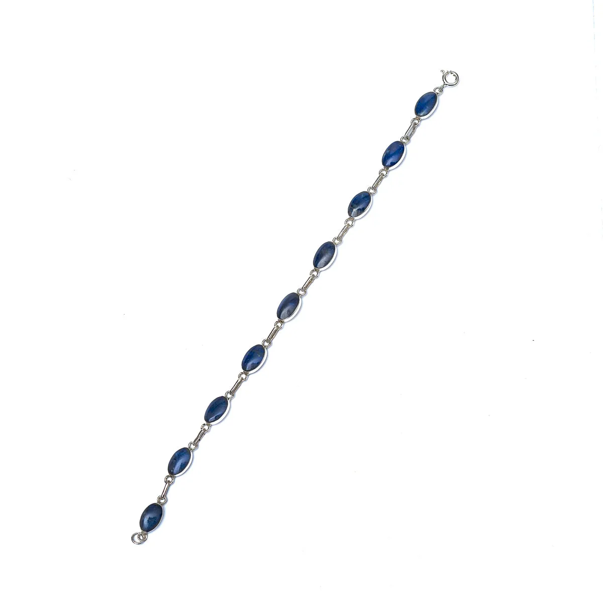 Lapis Lazuli Citlalli Bracelet | Handmade Jewelry | Crafted in the Andes