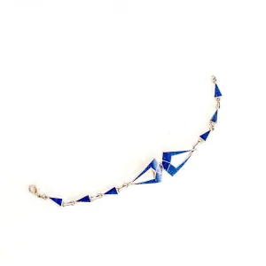 Lapis Lazuli Jabari Bracelet | Handcrafted Jewelry | Latin American Artisans