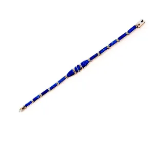 Lapis Lazuli Nikiti Bracelet | Handmade Artisan Jewelry | Latin American Artisans