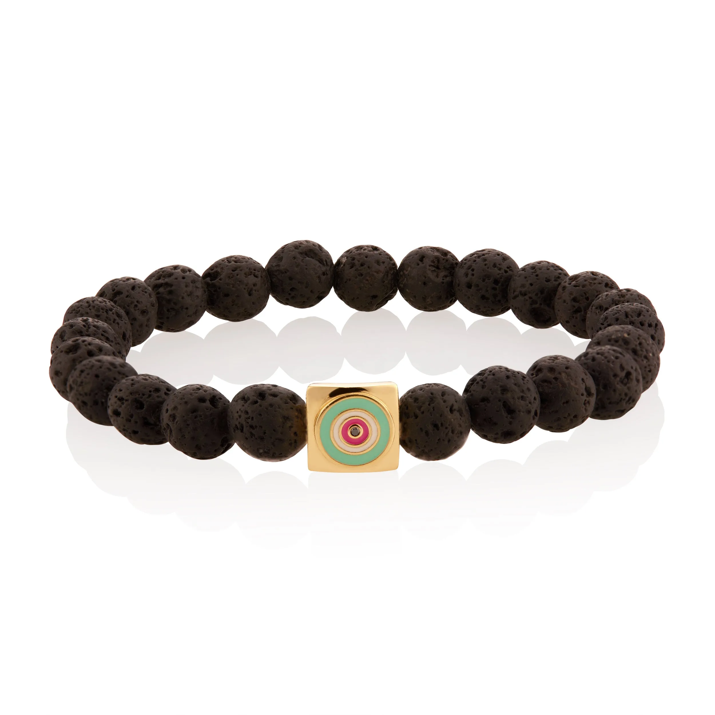 Lilor Eye Lava Bead Bracelet