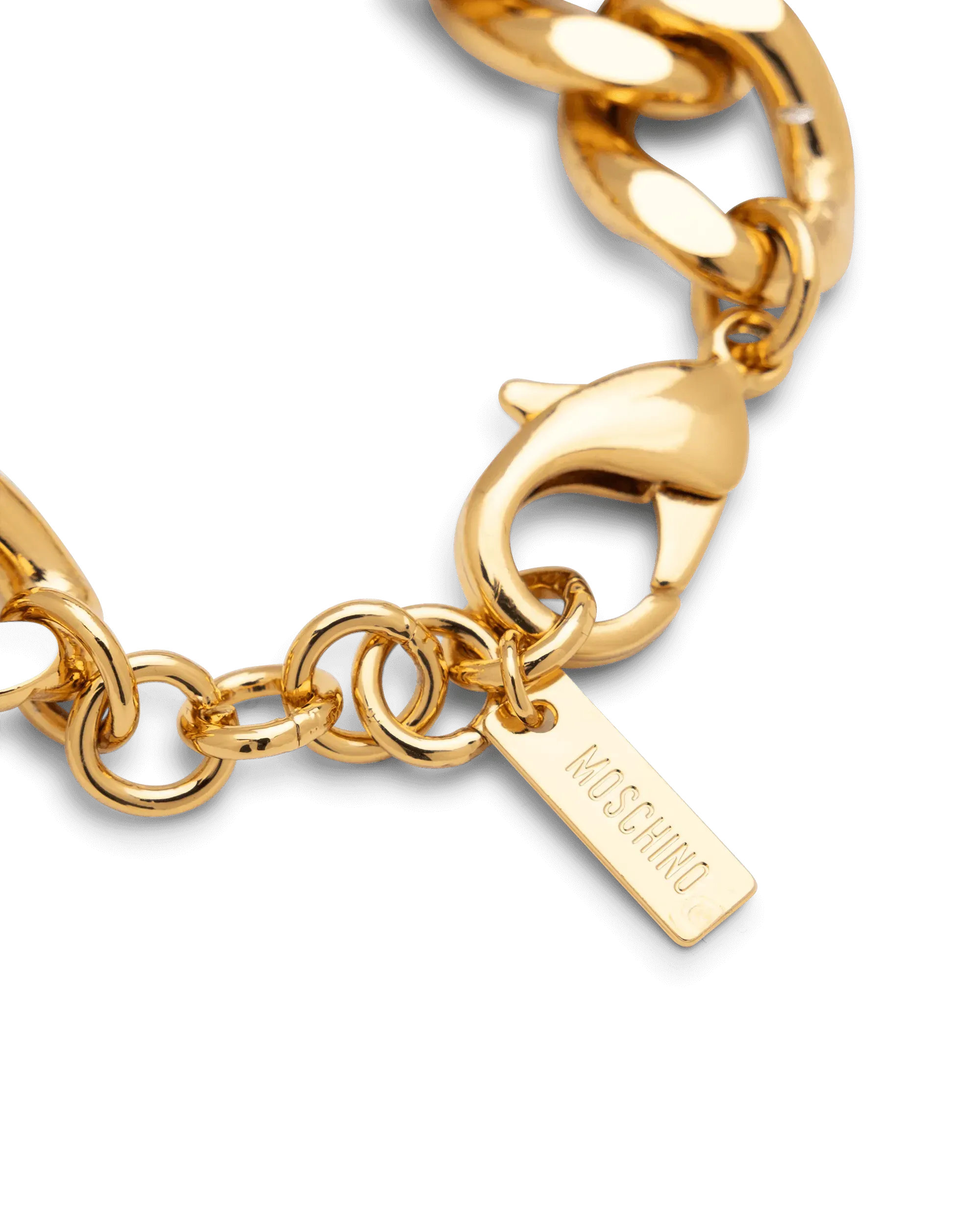 Logo Lettering Chain Bracelet