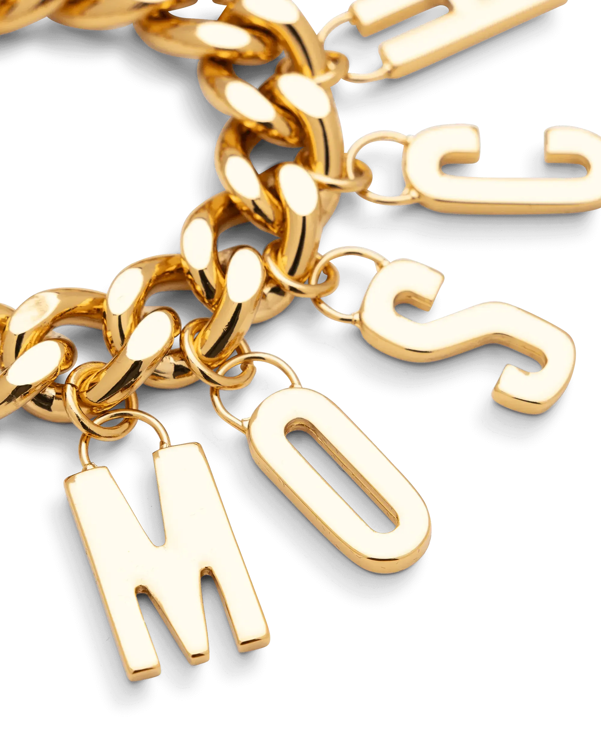 Logo Lettering Chain Bracelet