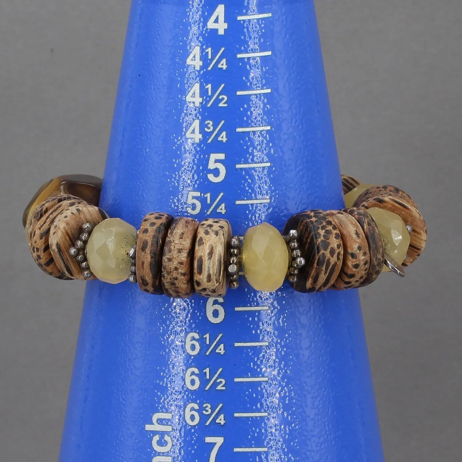 Lot of 3 Retired Silpada Beaded Stretch Bracelets - AS IS - B1775 B1362 B1847