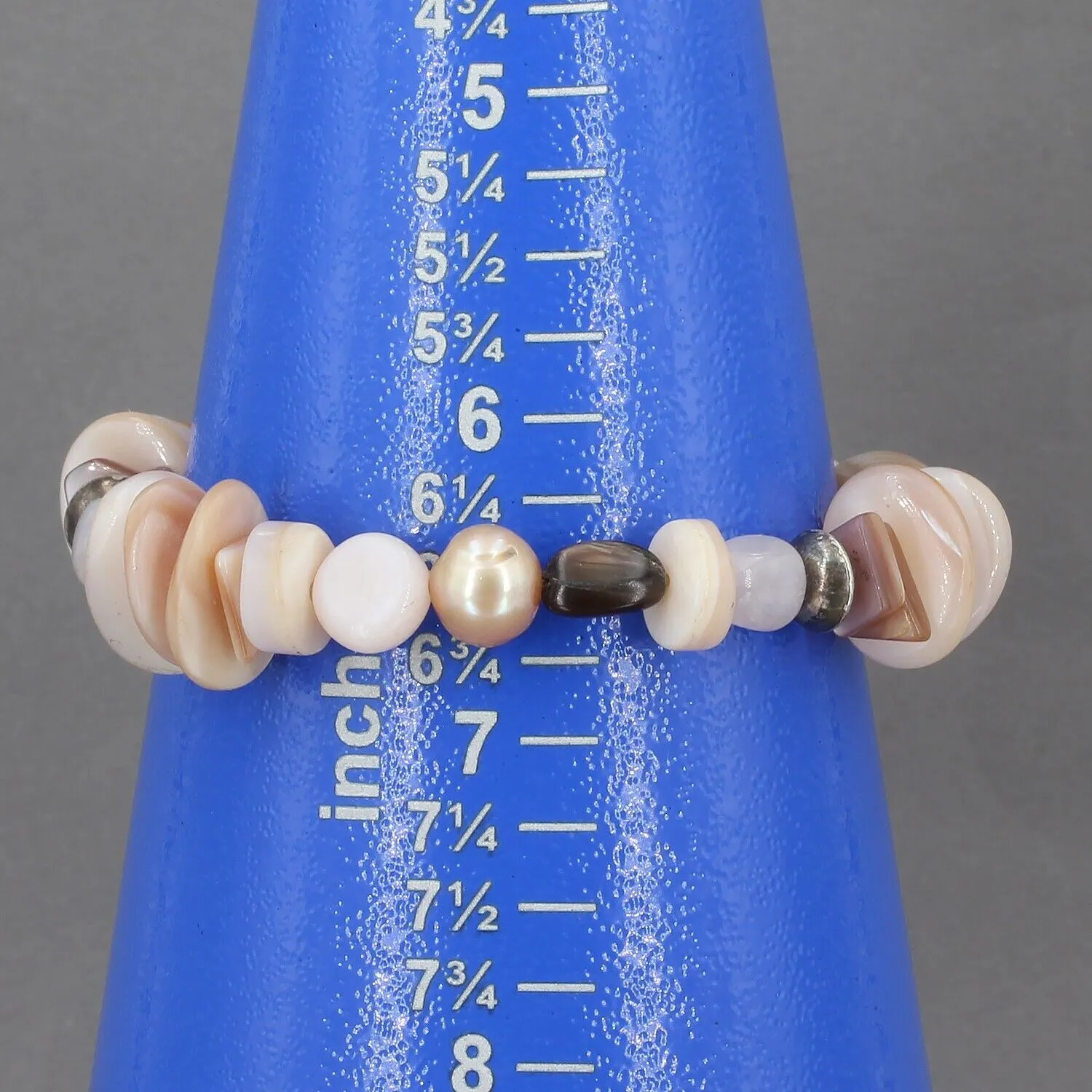 Lot of 3 Retired Silpada Beaded Stretch Bracelets - AS IS - B1775 B1362 B1847