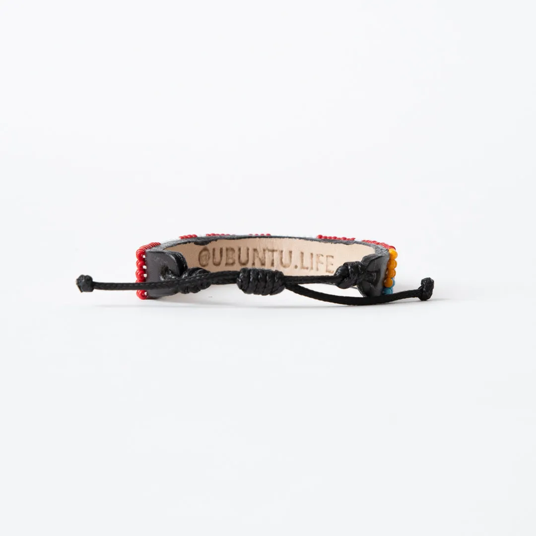 LOVE Bracelet - Red/White