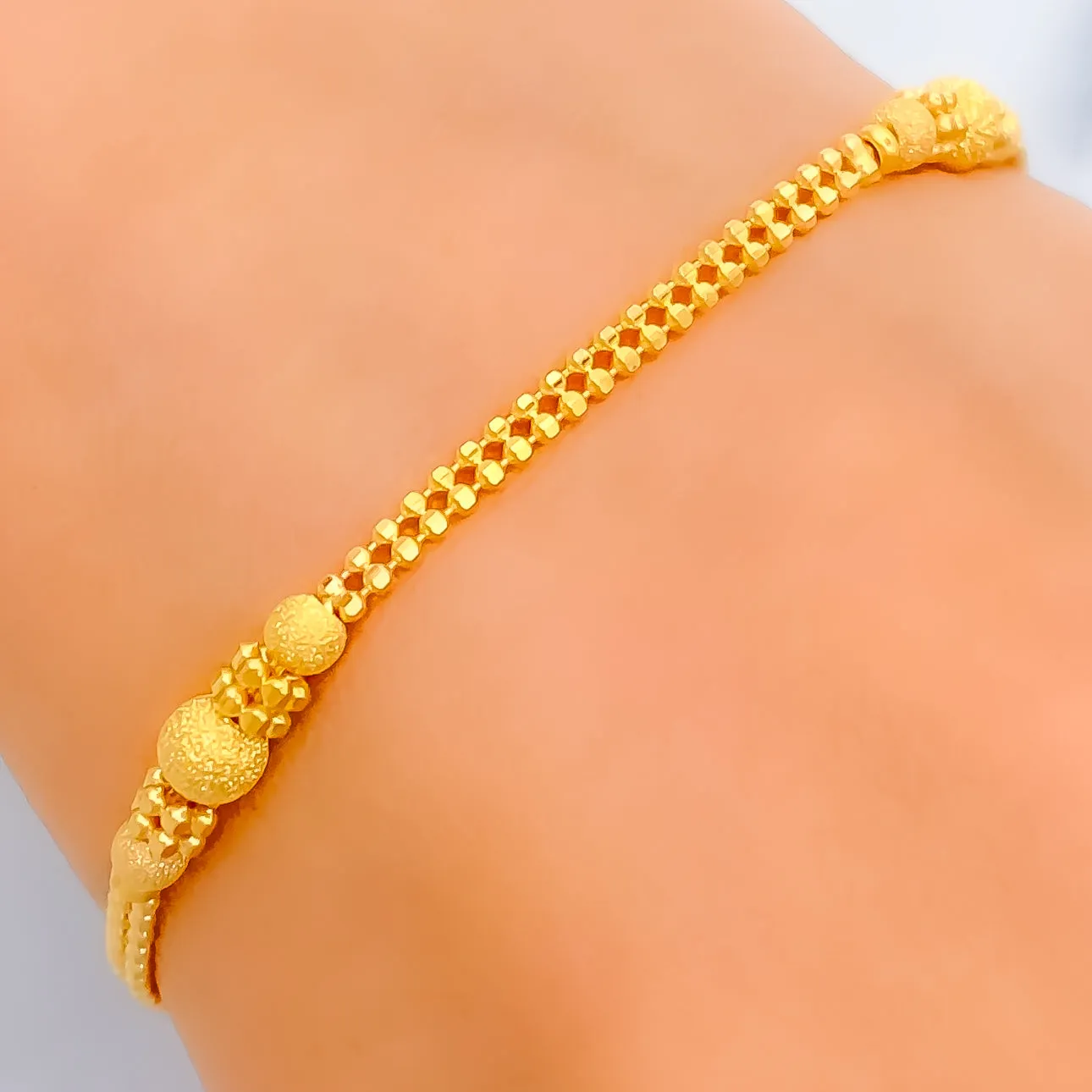 Lovely Chic 22K Gold Bracelet