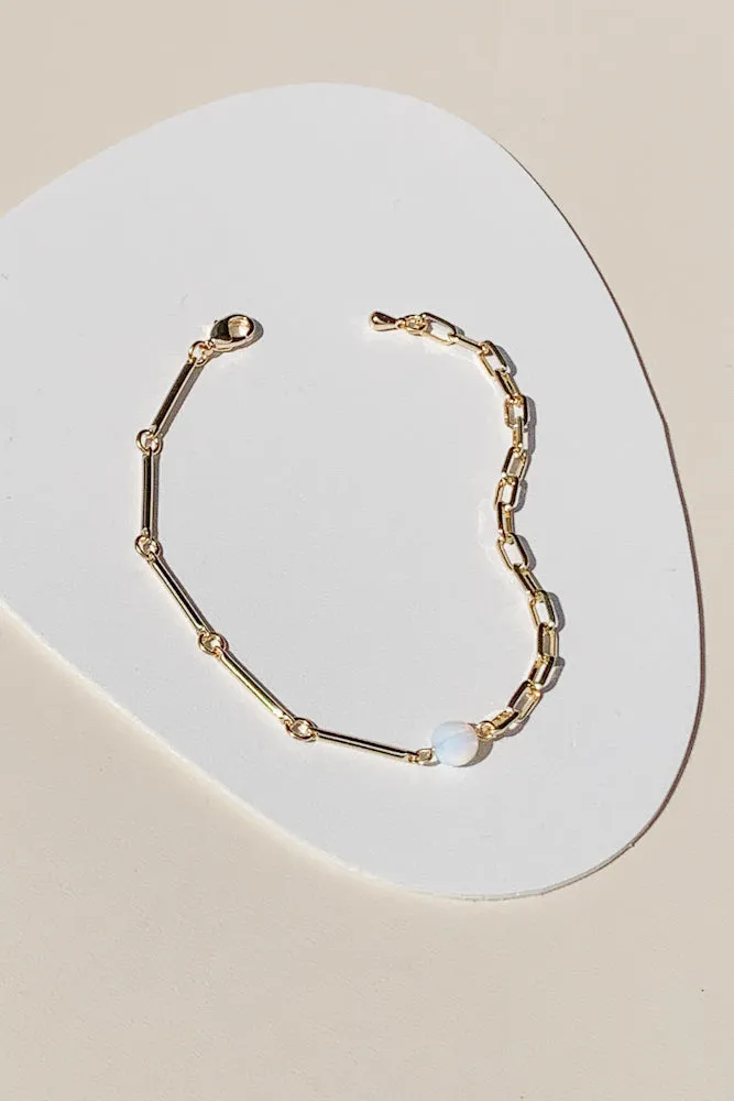Lyra Gemstone Bracelet