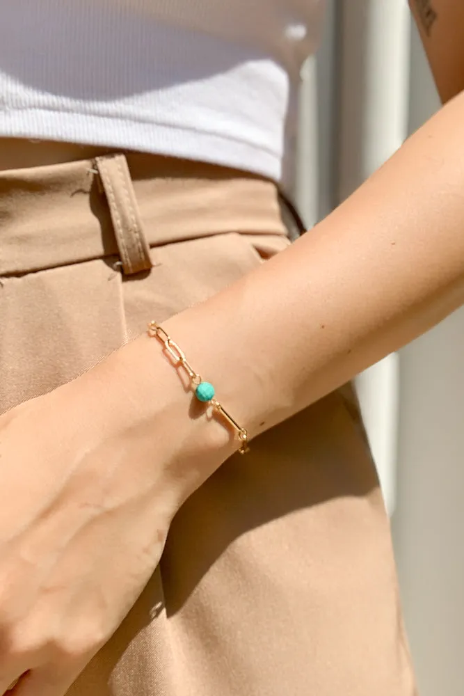 Lyra Gemstone Bracelet